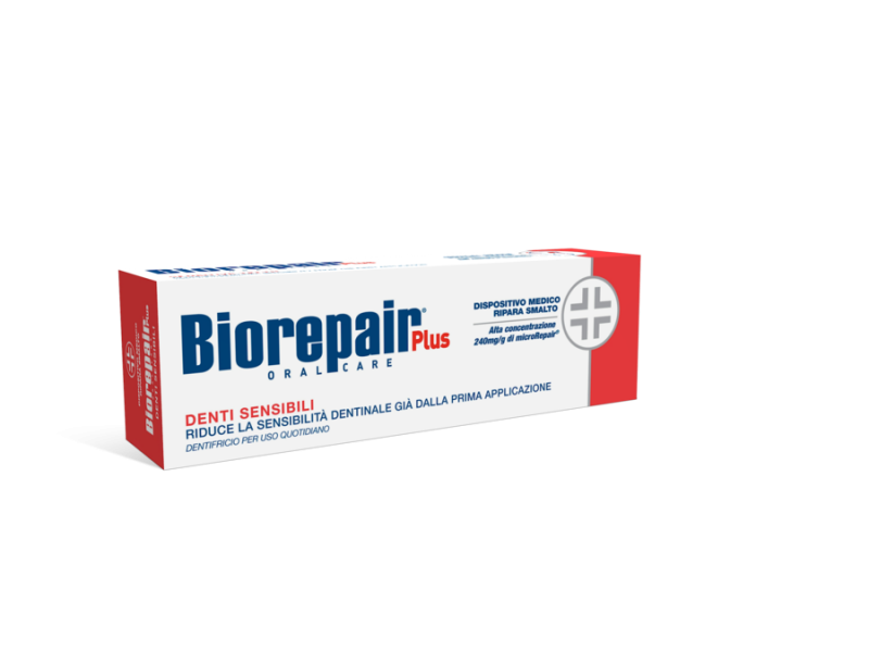 

Зубна паста BIOREPAIR SENSITIVE PLUS "Професійне позбавлення чутливості", 75мл