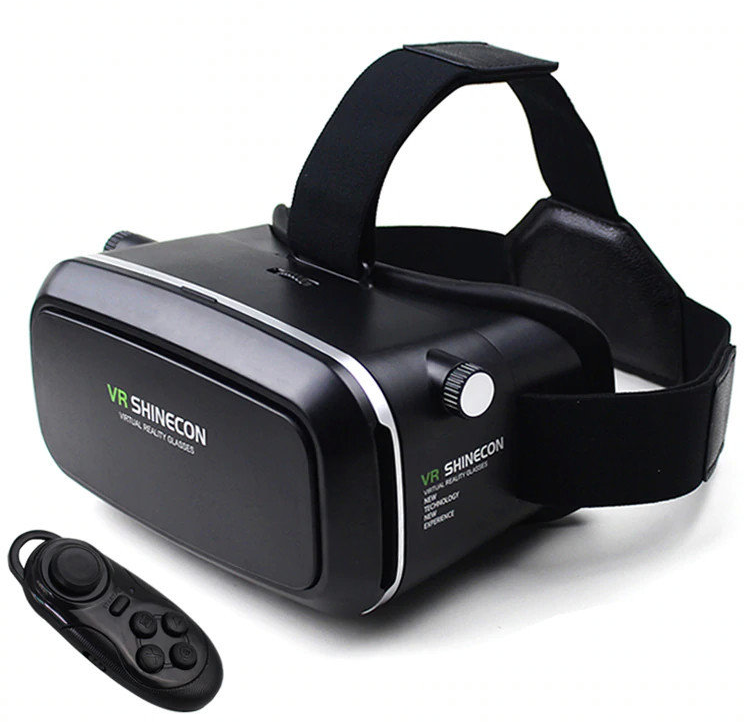

Очки виртуальной реальности VR BOX Shinecon 6,0 3D с пультом, Черный