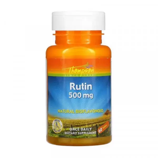 

Рутин Thompson Rutin 500 mg 60 tabs