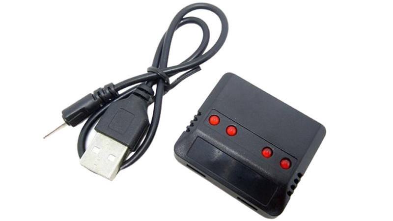 

Зарядное устройство Li-Po 3.7V Molex 5in1 USB Molex 4 cells (16021)