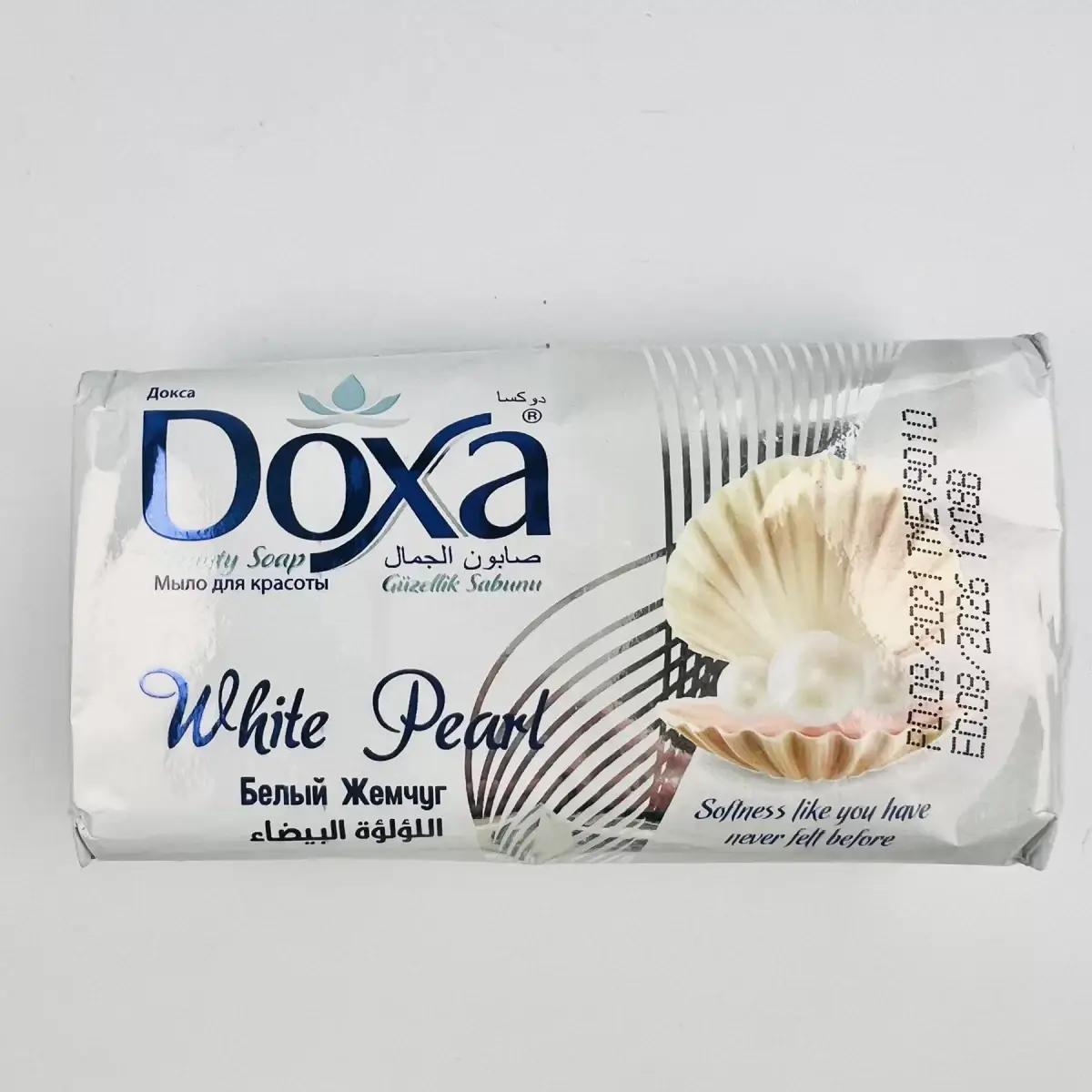 

Мыло DOXA жемчужина 100гр (72шт/ящ)