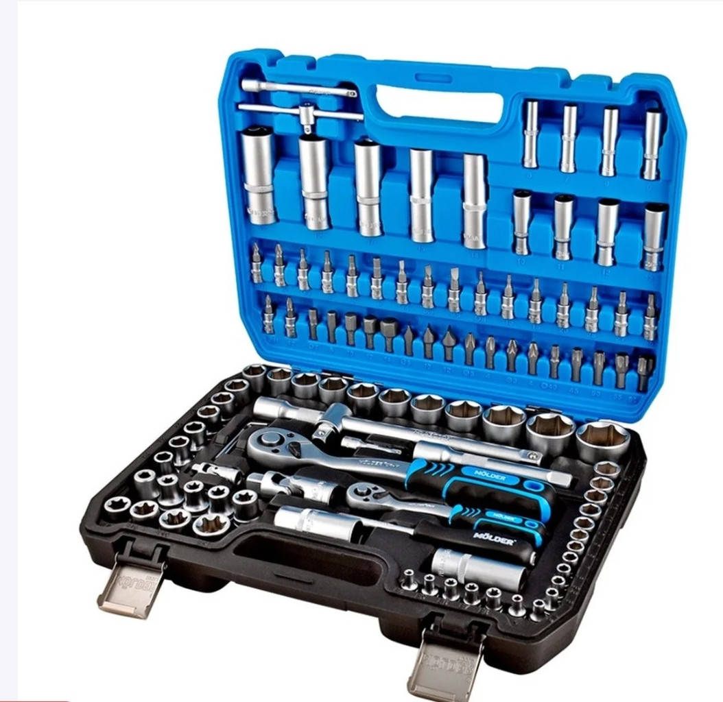 

Набір інструментів MOLDER 1/4"-1/2" 108 предметів