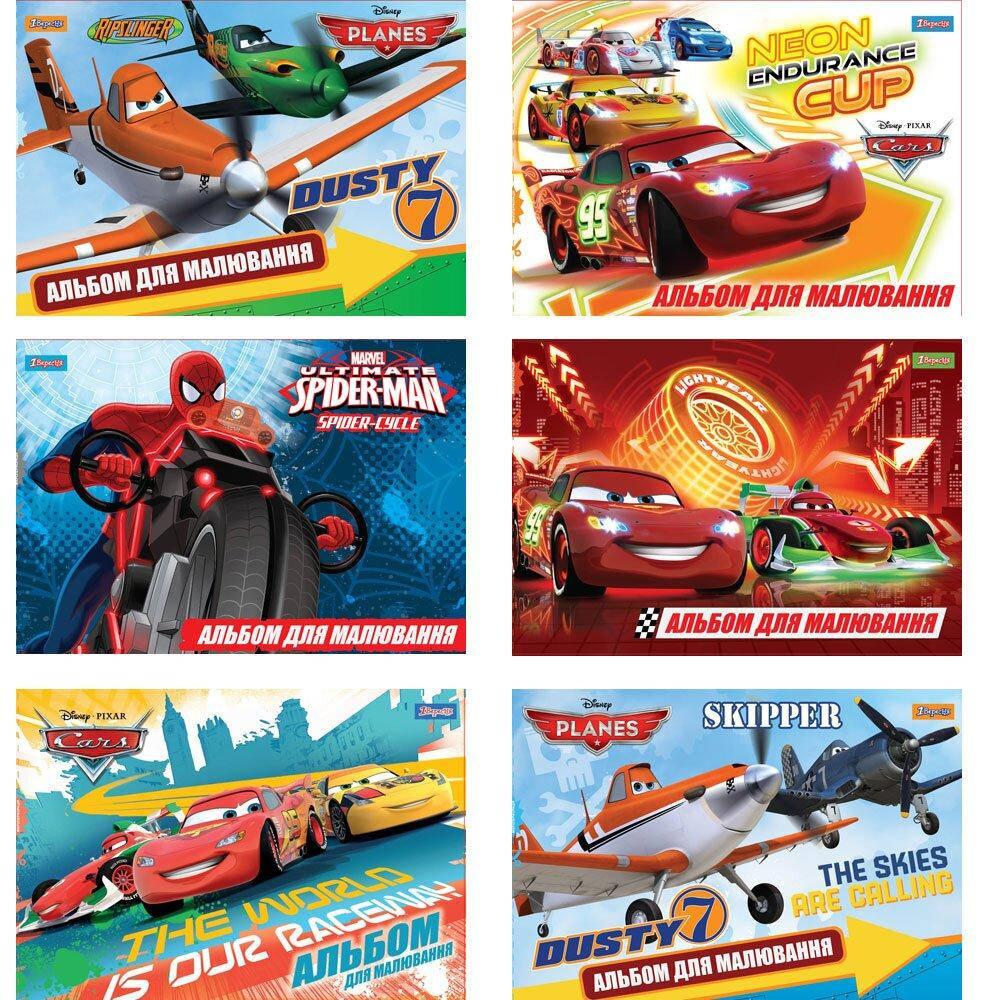 

Альбом для рисования А4 12 лист ./100-120 скоба,с перфор. 1 Вересня