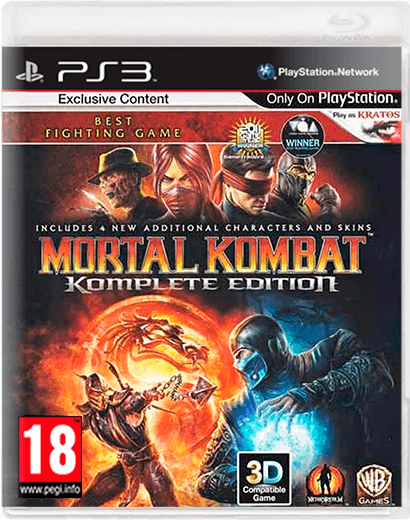 

Игра Mortal Kombat Komplete Edition Английская Версия Sony PlayStation 3 Б/У