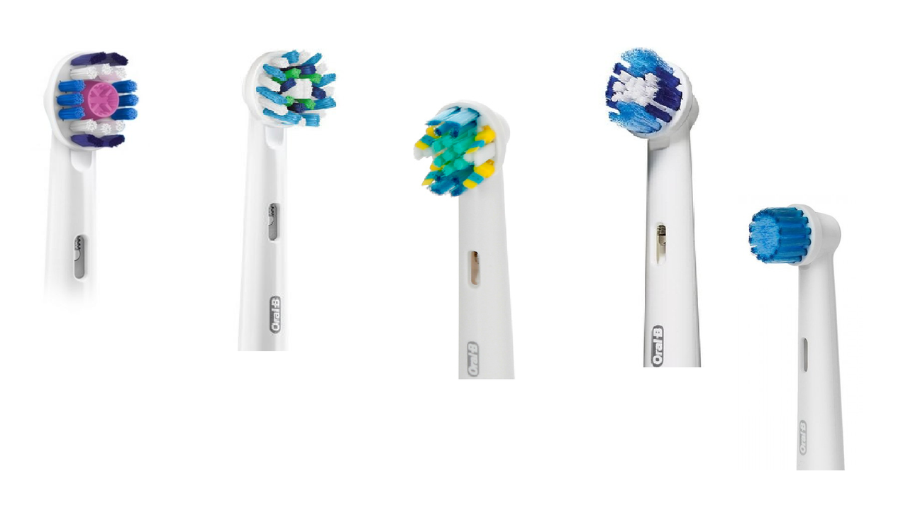 

Насадки для зубной щетки ORAL-B 5 шт. (набор разных)