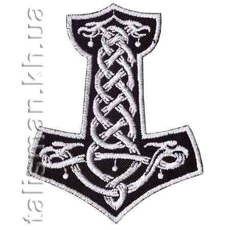 

Нашивка с вышивкой МОЛОТ ТОРА 2