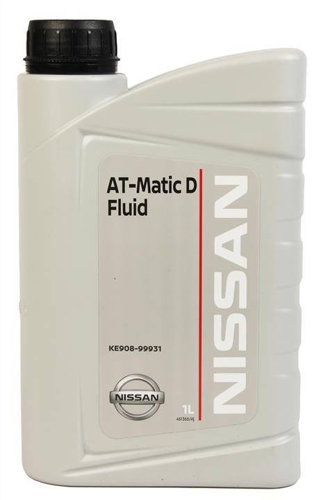 

Масло трансмиссионное для акпп Nissan ATF Matic Fluid D, 1л KE90899931
