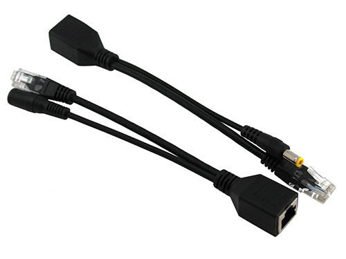

2x Сплиттер PoE для CCTV камер Ethernet 5.5x2.1