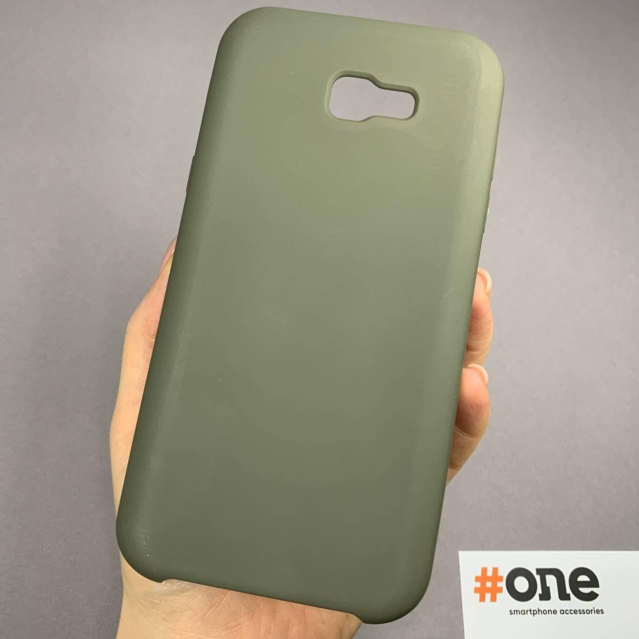 

Чехол для Samsung Galaxy A7 2017 A720 с микрофиброй бархатный плотный чехол на самсунг а7 а720 оливковый SSD