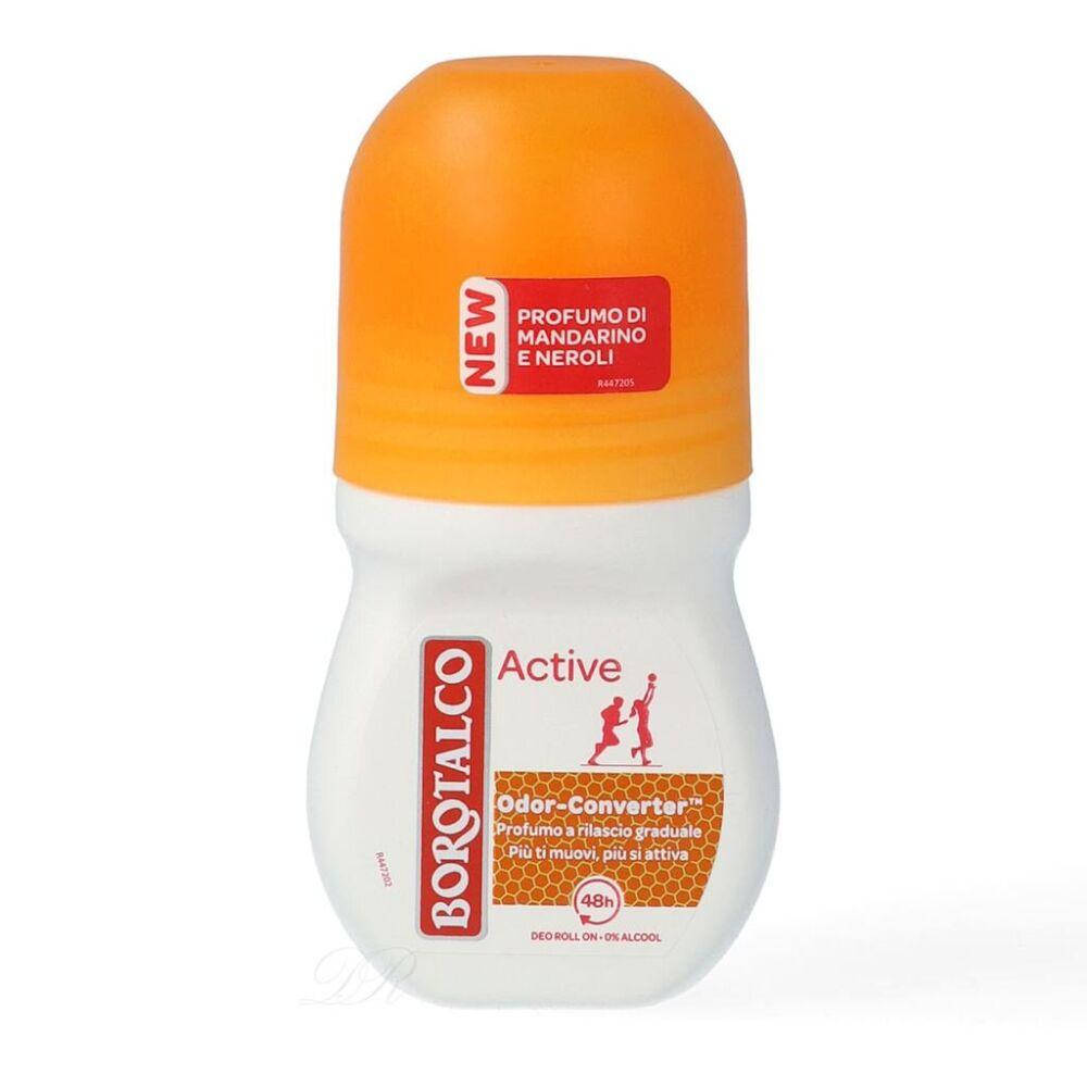 

Дезодорант Borotalco ACTIVE Антиперсперант шариковый аромат Мандарина и Нероли 48 часов