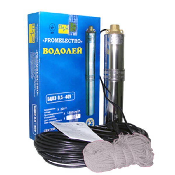 

Центробежный погружной насос ВОДОЛЕЙ БЦПЭ 0,5 - 100 - У