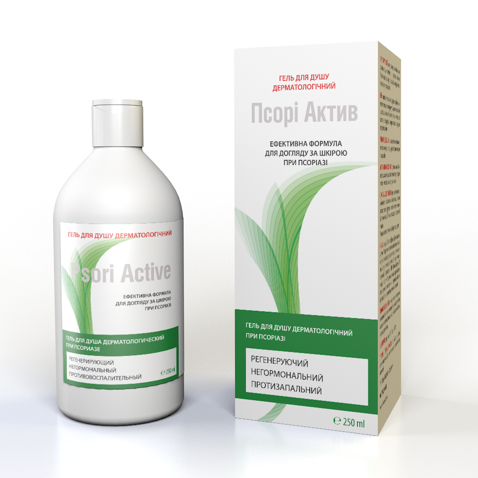 

Гель для душа дерматологический при псориазе Псори Актив