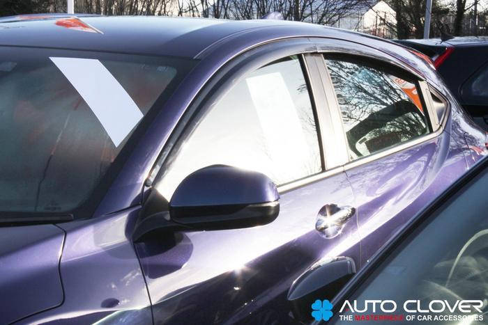 

Дефлекторы окон (ветровики) Honda HR-V 2015-2021 (Autoclover D079)