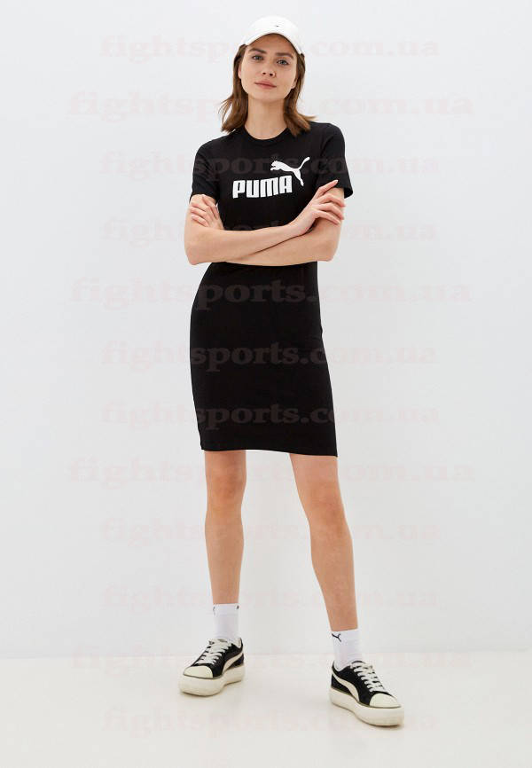 

Женское летнее спортивное платье Puma (ПУМА) Чорный ИНДОНЕЗИЯ L