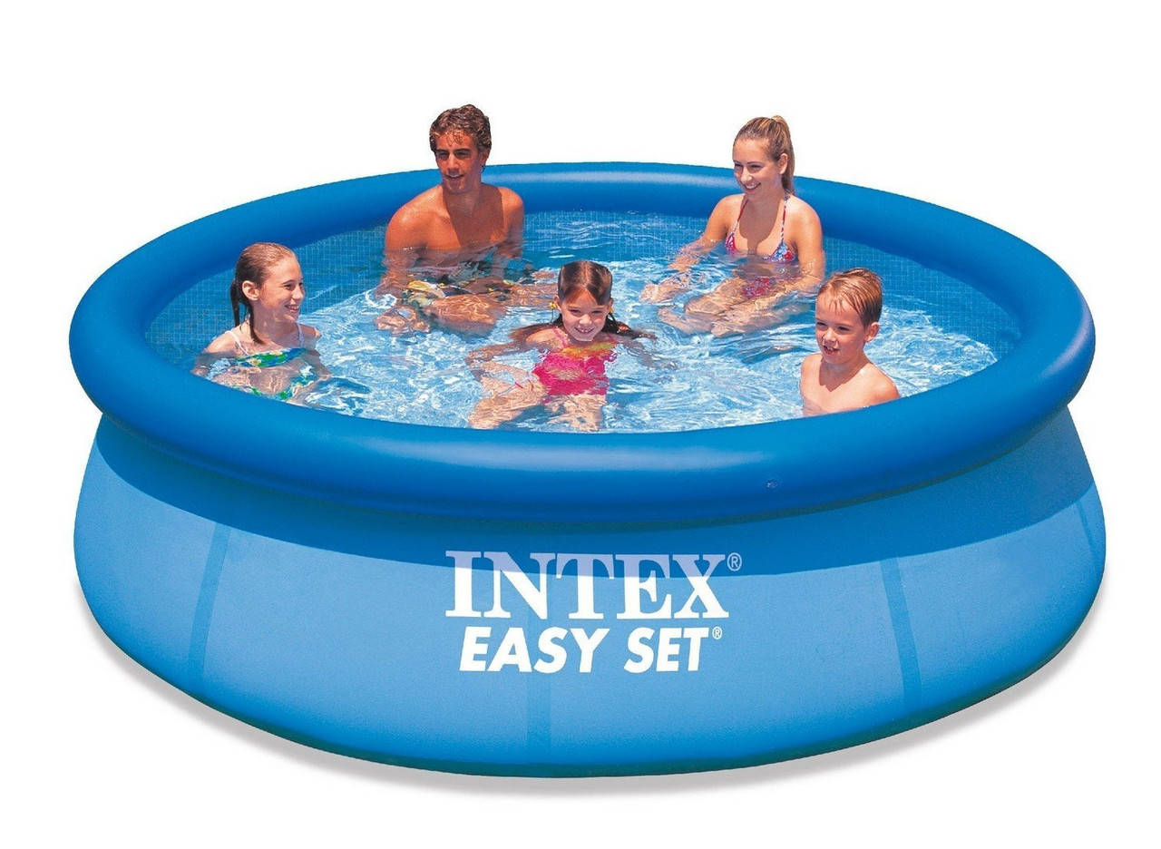 

Надувной семейный бассейн Intex Easy Set 28120 (56920), Голубой