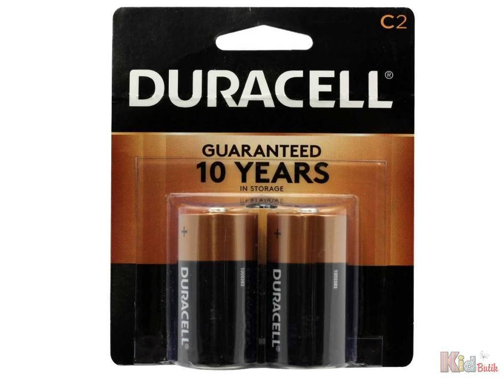 

Батарейка Duracell MN1400 LR14 C Alkaline 1.5v B2 No name 5000394052529