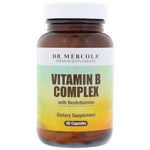 

Витамины группы В с бенфотиамином (Vitamin B Complex) 60 капсул