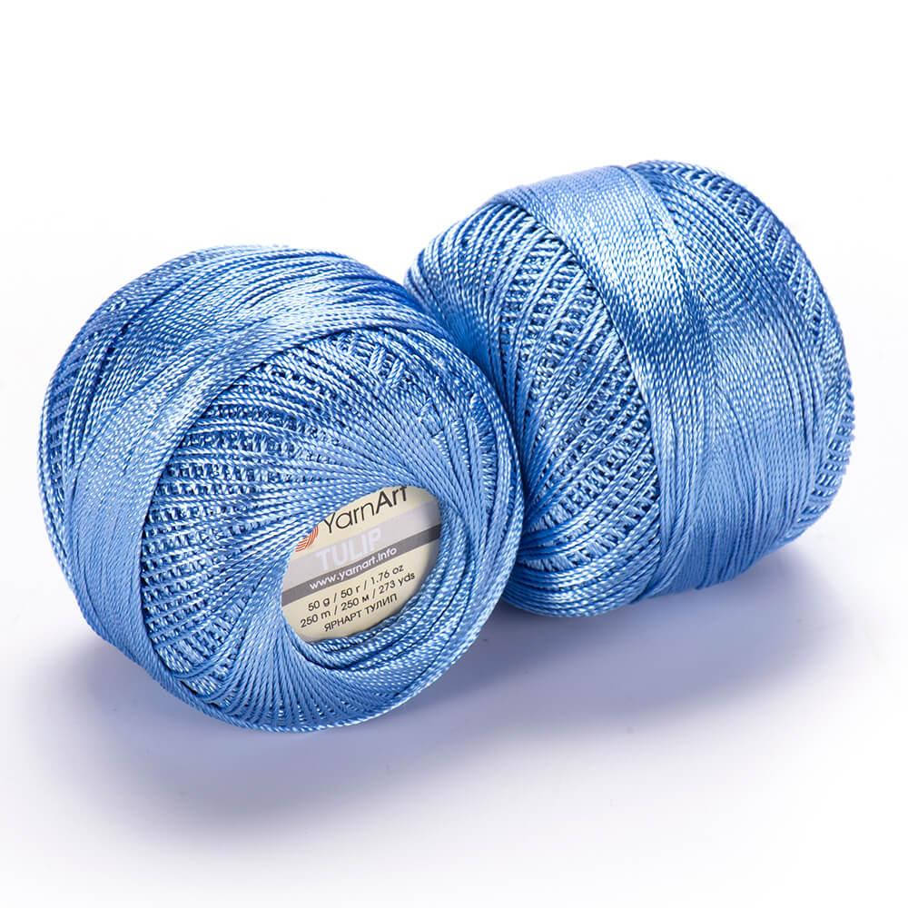 

Yarnart Tulip № 464 синий