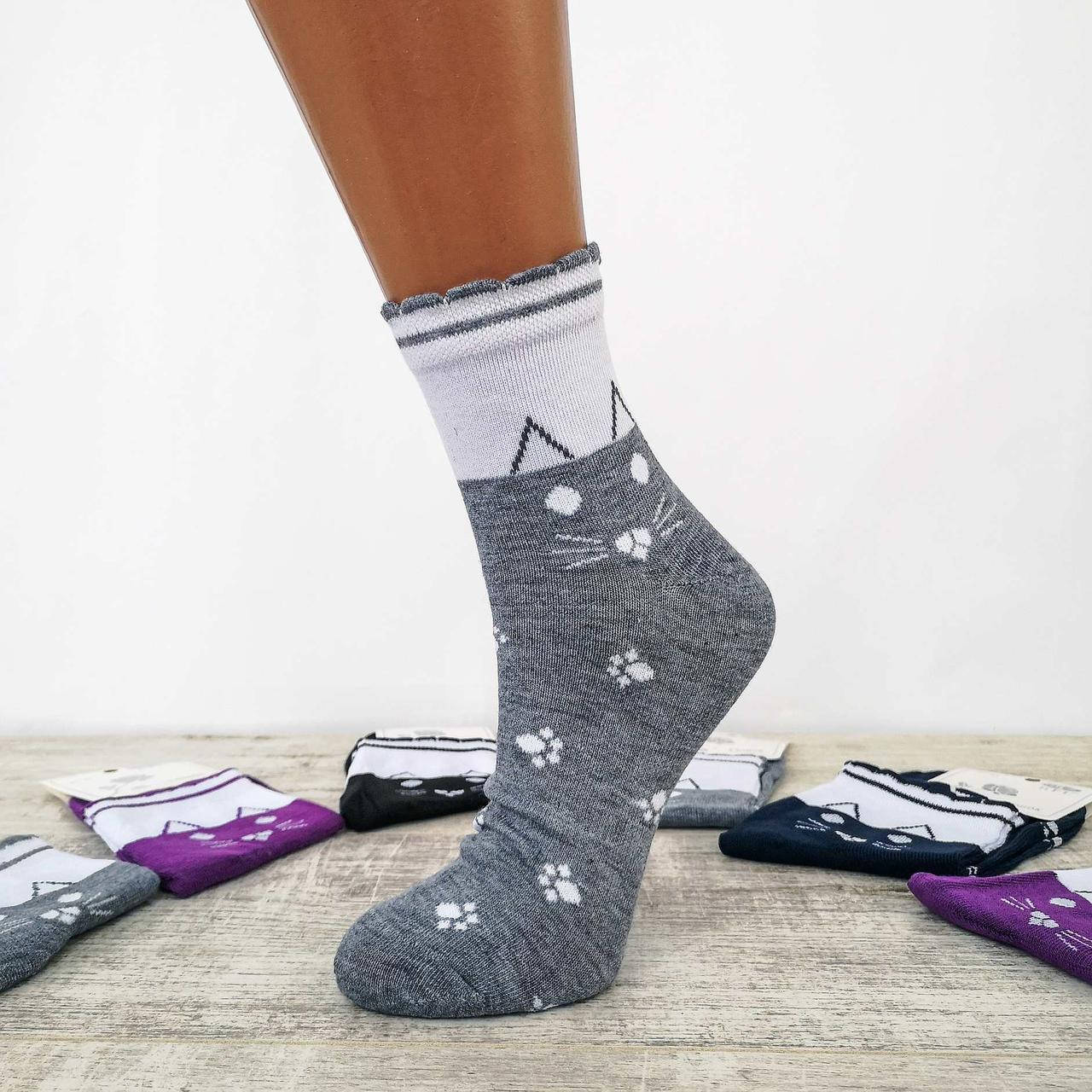 

Носки женские демисезонные мордочки