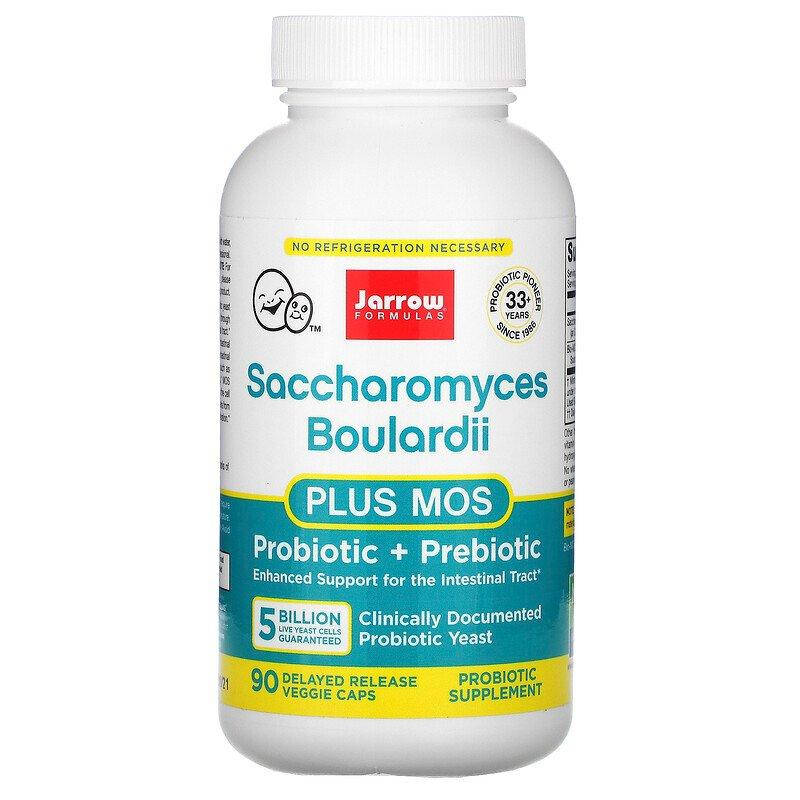 

Jarrow Formulas Saccharomyces Boulardii plus MOS 90 капсул