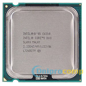 

Core2Duo E6550 2.33 GHz/4M/1333MHz