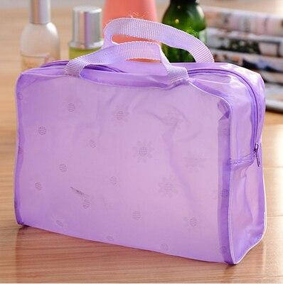 

Косметичка для банных принадлежностей, полиэтиленовая, сиреневая, Сиреневый