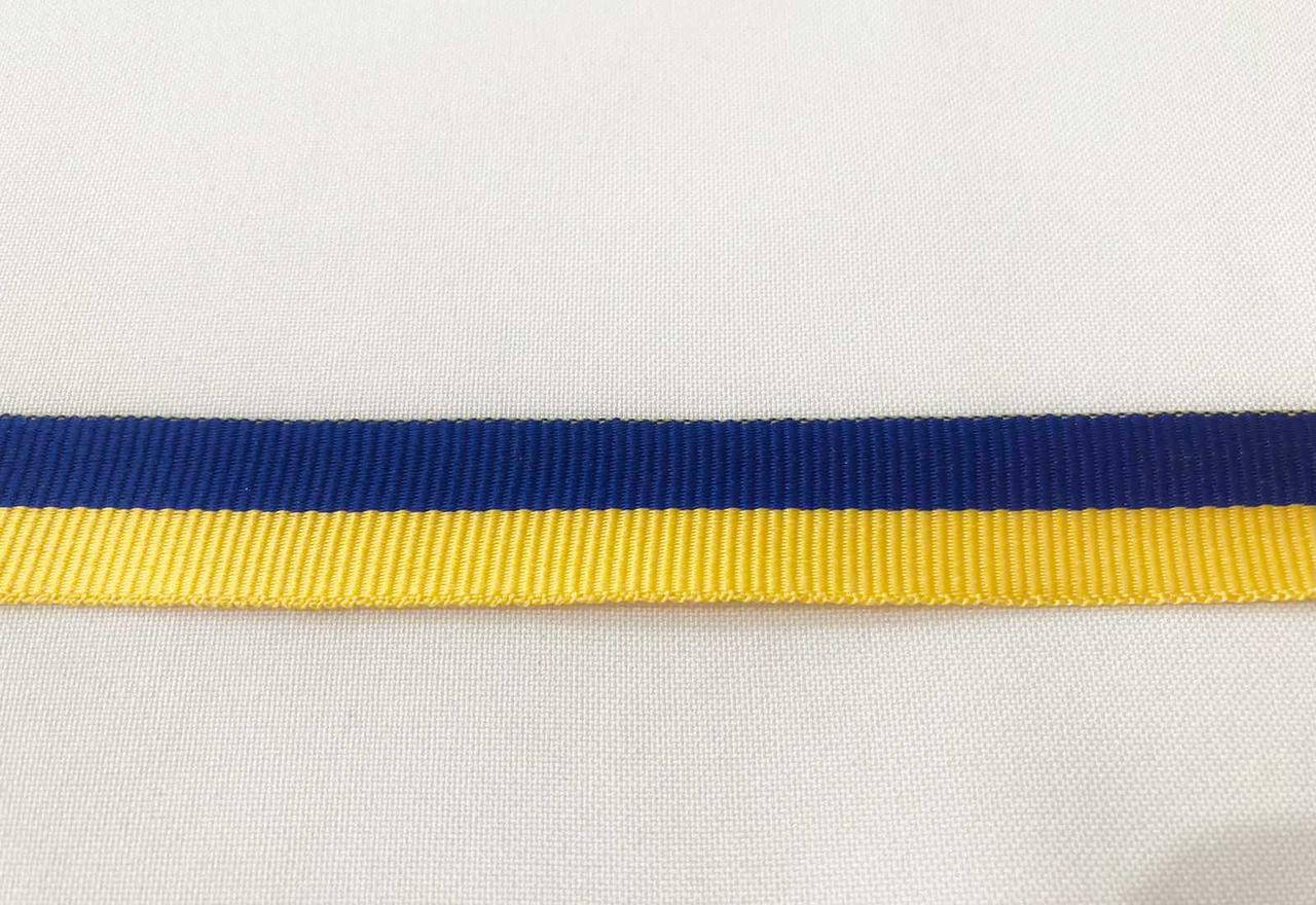 

Тесьма репсовая национальная 20 мм, Голубой