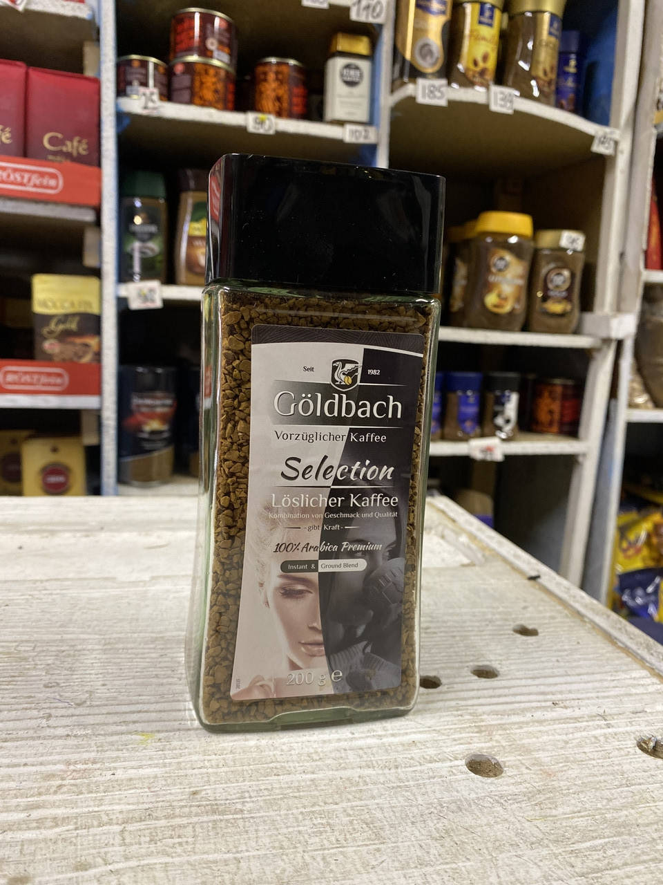 

Кава розчинна Goldbach Selection 100% арабіка Німеччина 200г