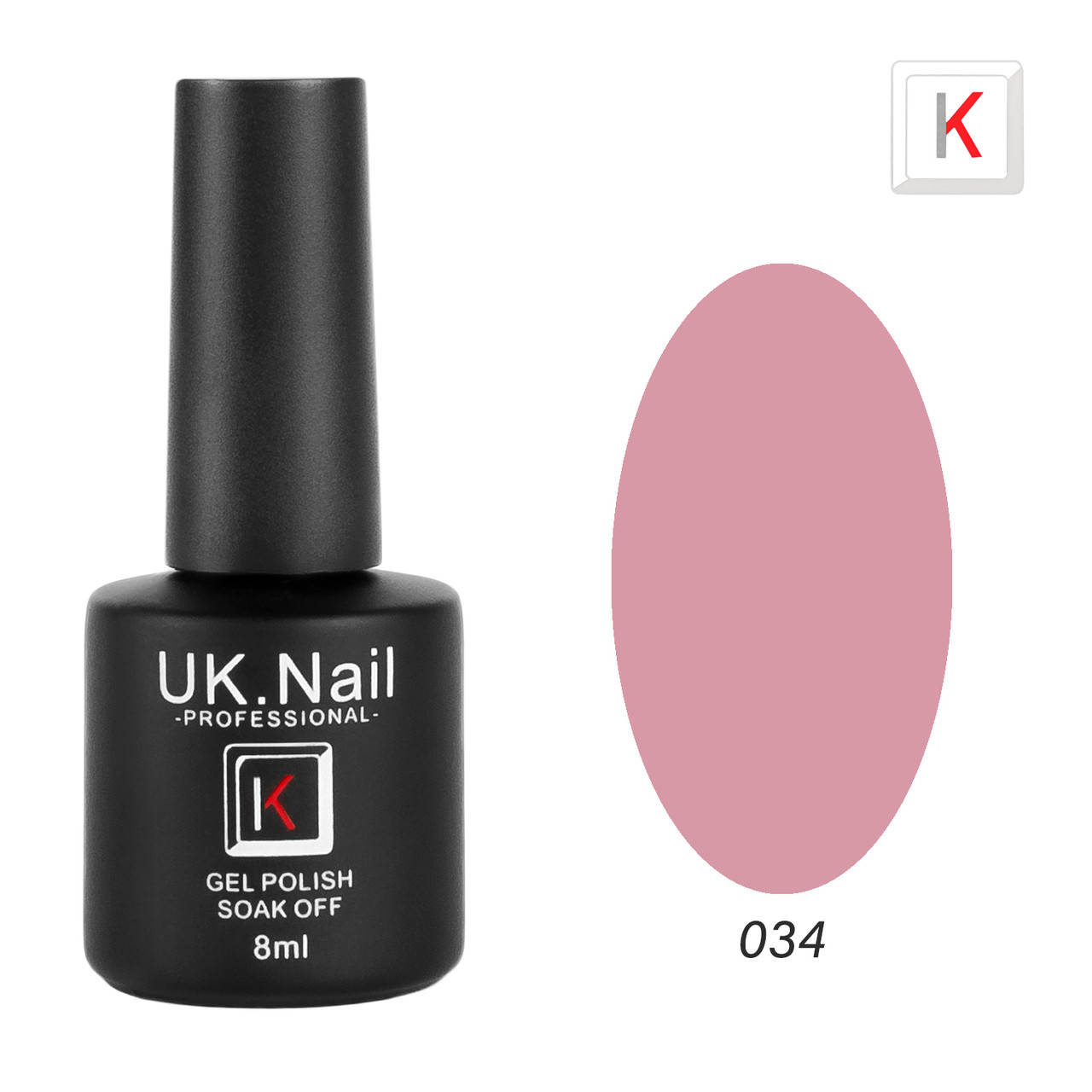 

Гель-лаки UK.Nail 8 мл №34