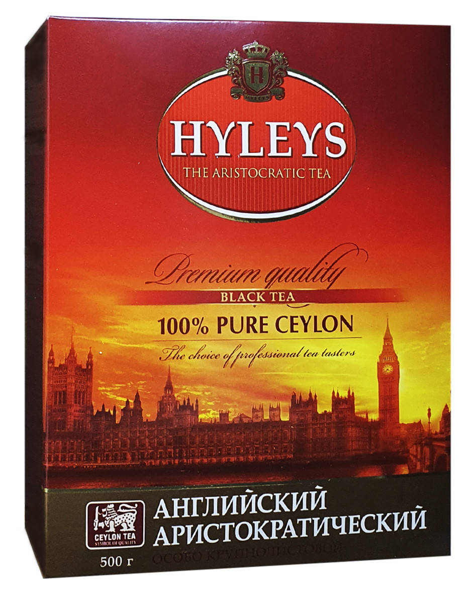 

Чай чорний крупнолистовий Hyleys Англійський аристократичний 500 г (644)
