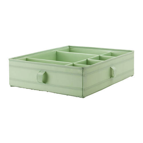 

СКУББ Ящик с отделенниями, светло-зеленый, 90299717, ИКЕА, IKEA, SKUBB