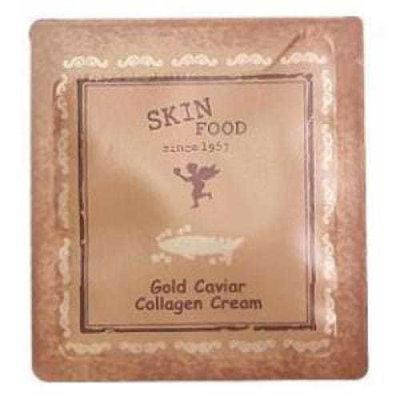 

Лифтинг крем для увядающей кожи, Skinfood Gold caviar collagen cream 1ml