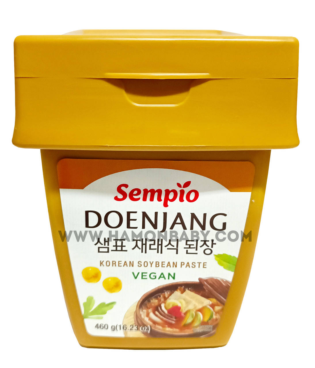 

Соевая паста-мисо бобовая Доенянг (Doenjang) Веган, 460 г, ТМ Sempio, Южная Корея