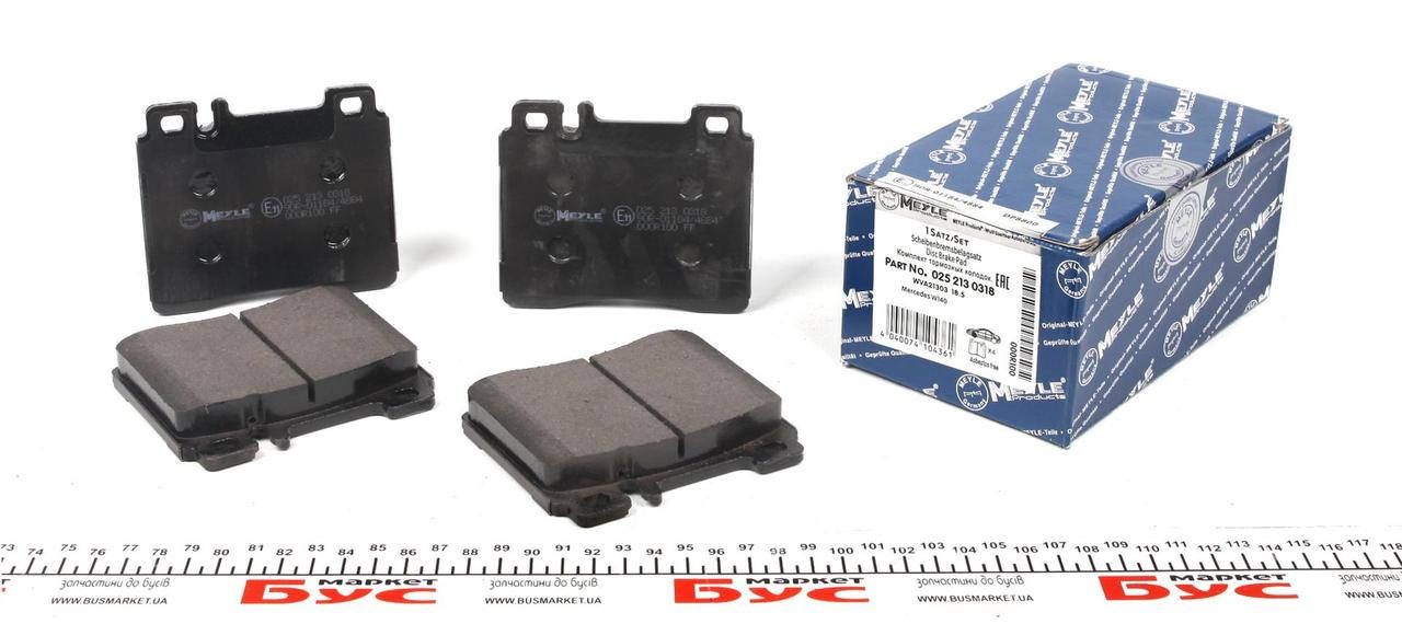 

MEYLE Колодки тормозные (задние) Audi A4 -00/A6 -97