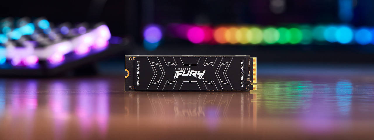 

Накопитель Kingston FURY Renegade PCIe 4.0 NVMe M.2 SSD 2TB