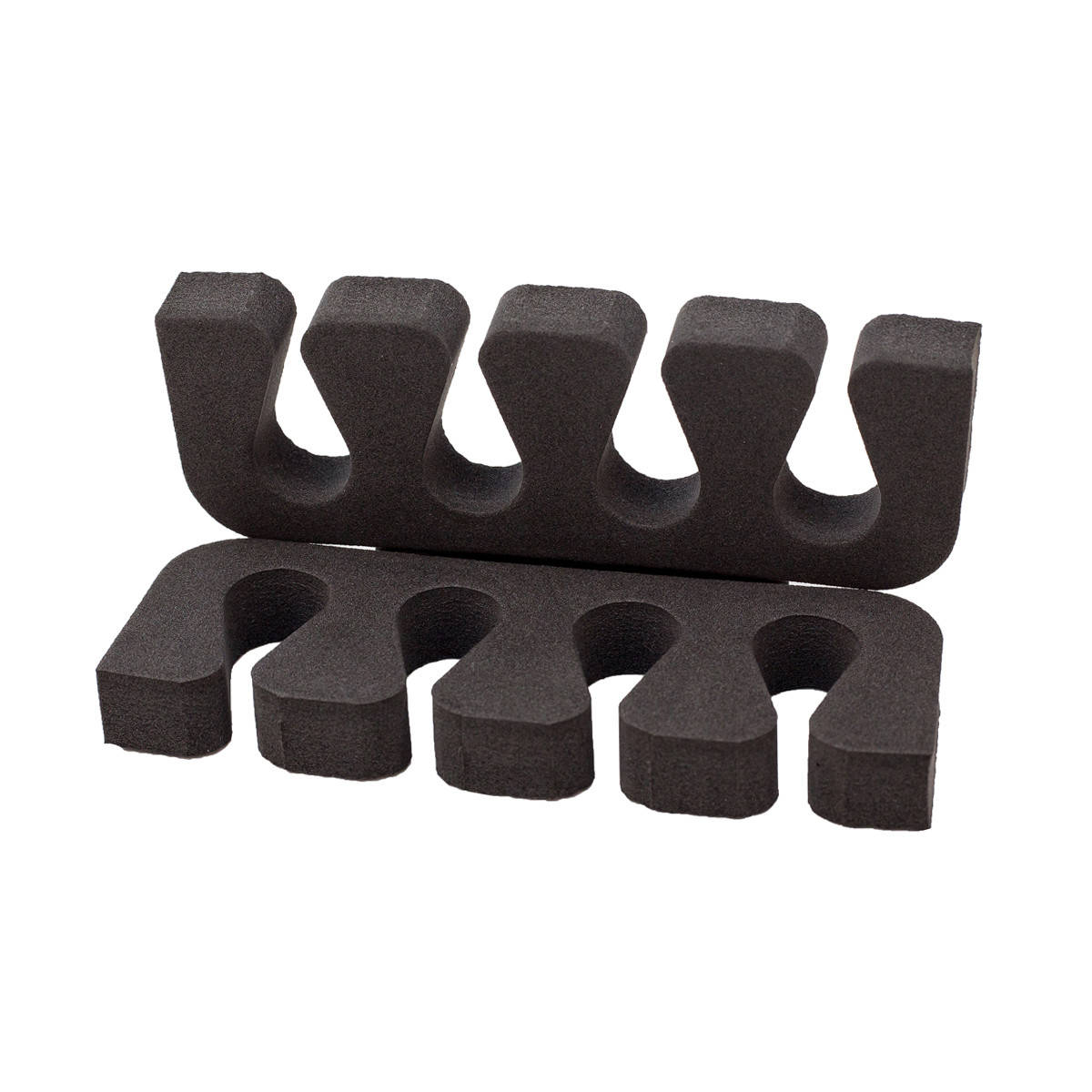 

Разделители для пальцев ног плотные, черные, Черный