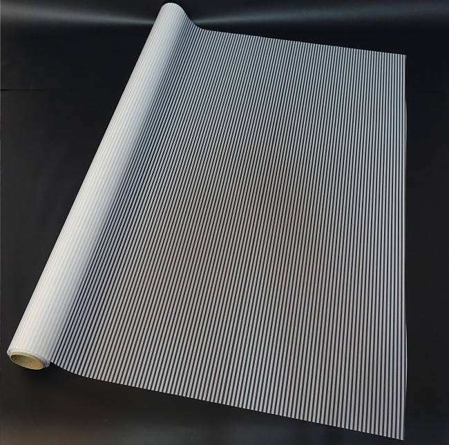 

Пленка матовая калька флористическая "Полоска тонкая" 60 см Х 10 м белый