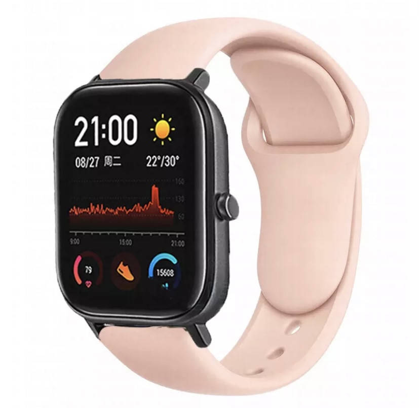 

Браслет / Ремешок для часов Xiaomi Amazfit Bip / Xiaomi Amazfit GTS Grapefruit