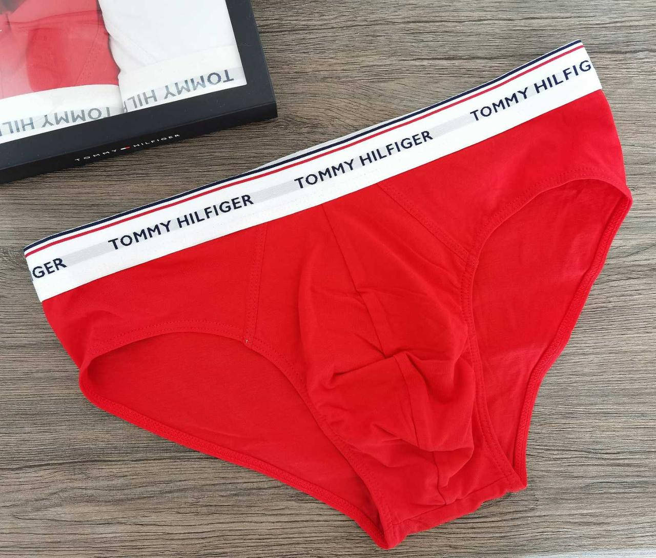 

Мужские брифы Tommy Hilfiger- (size XXL) - червоний колір!, Красный