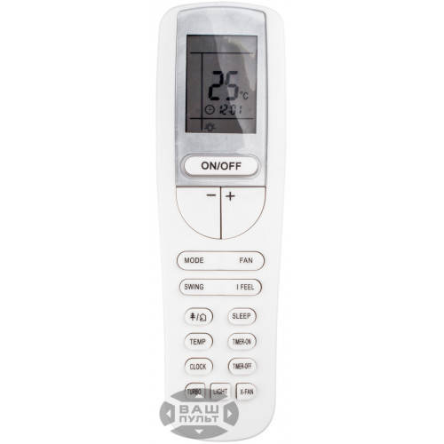 

Пульт для GREE GWH18UC-K3DNA1A