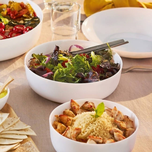 

Белая форма для выпечки круглая Luminarc Diwali 220 мм (N3273), Белый