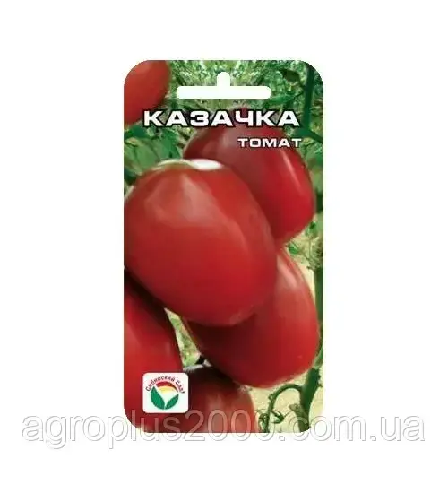 

Семена Томат индетерминантный Казачка 20 семян Сибирский Сад