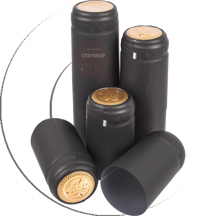 

BIOWIN набор термоусадочных пробок (чёрная), 100шт.