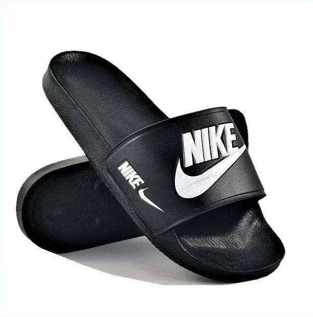 

Мужские Летние Шлёпанцы Nike Черные Сланцы Тапочки Кожанные (Размеры: 41,44)***, Черный