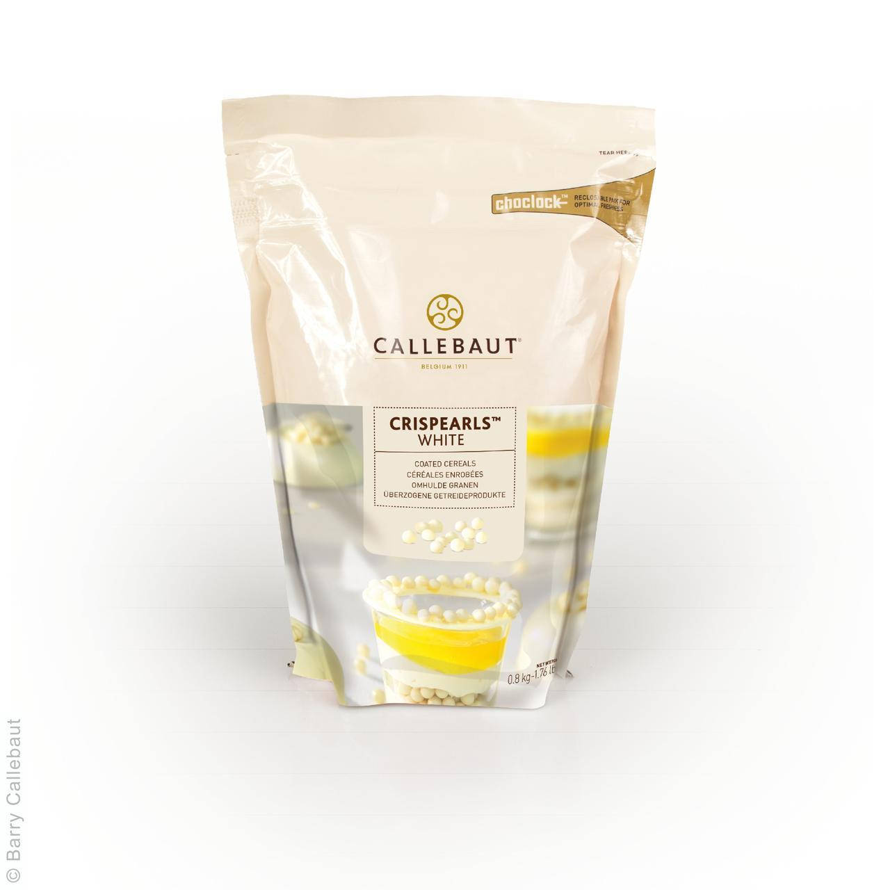 

Белые шоколадные жемчужины Crispearls Callebaut 30 г