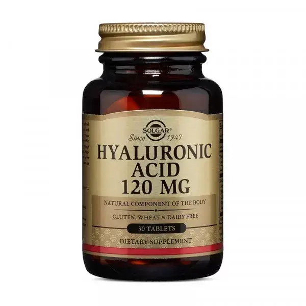 

Гиалуроновая кислота Solgar Hyaluronic Acid 120 mg 30 tab