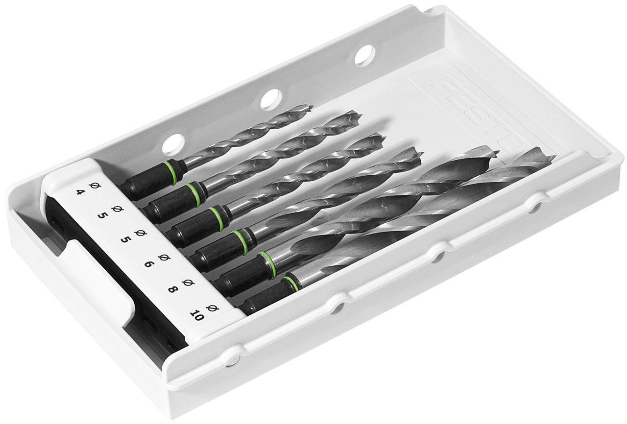 

Набор сверл по дереву DB WOOD CE SET TL 6x Festool 769093