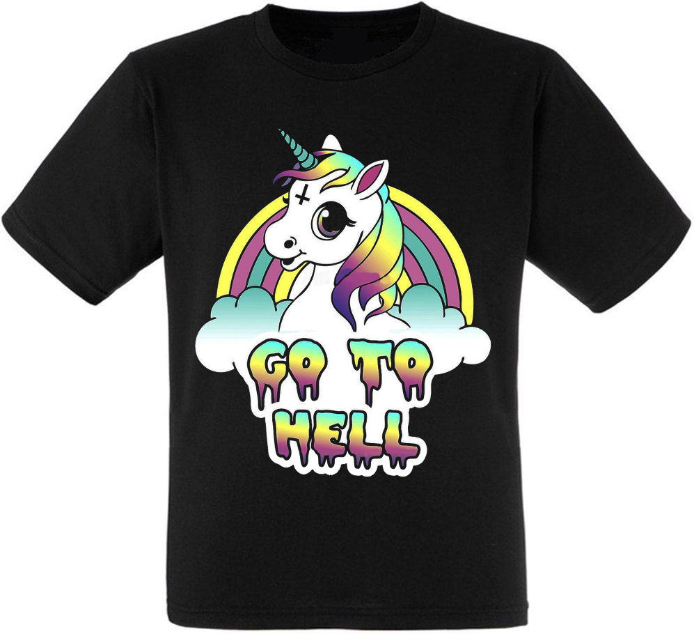 

Футболка Unicorn - Go To Hell