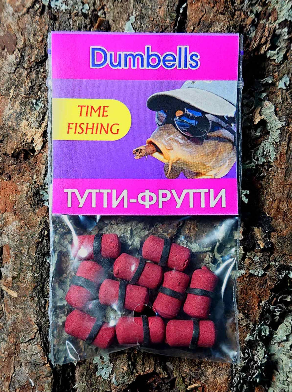 

Мини-бойлы TimeFishing dumbbells ТуттиФрутти 7*14 (10шт.)