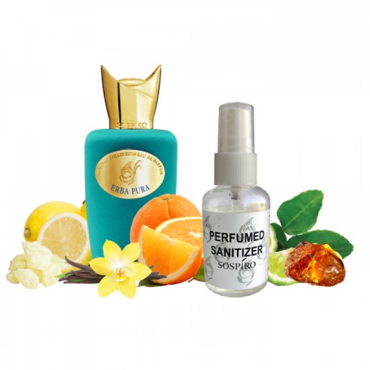 

Парфюм антибактериальный Sospiro Erba Pura